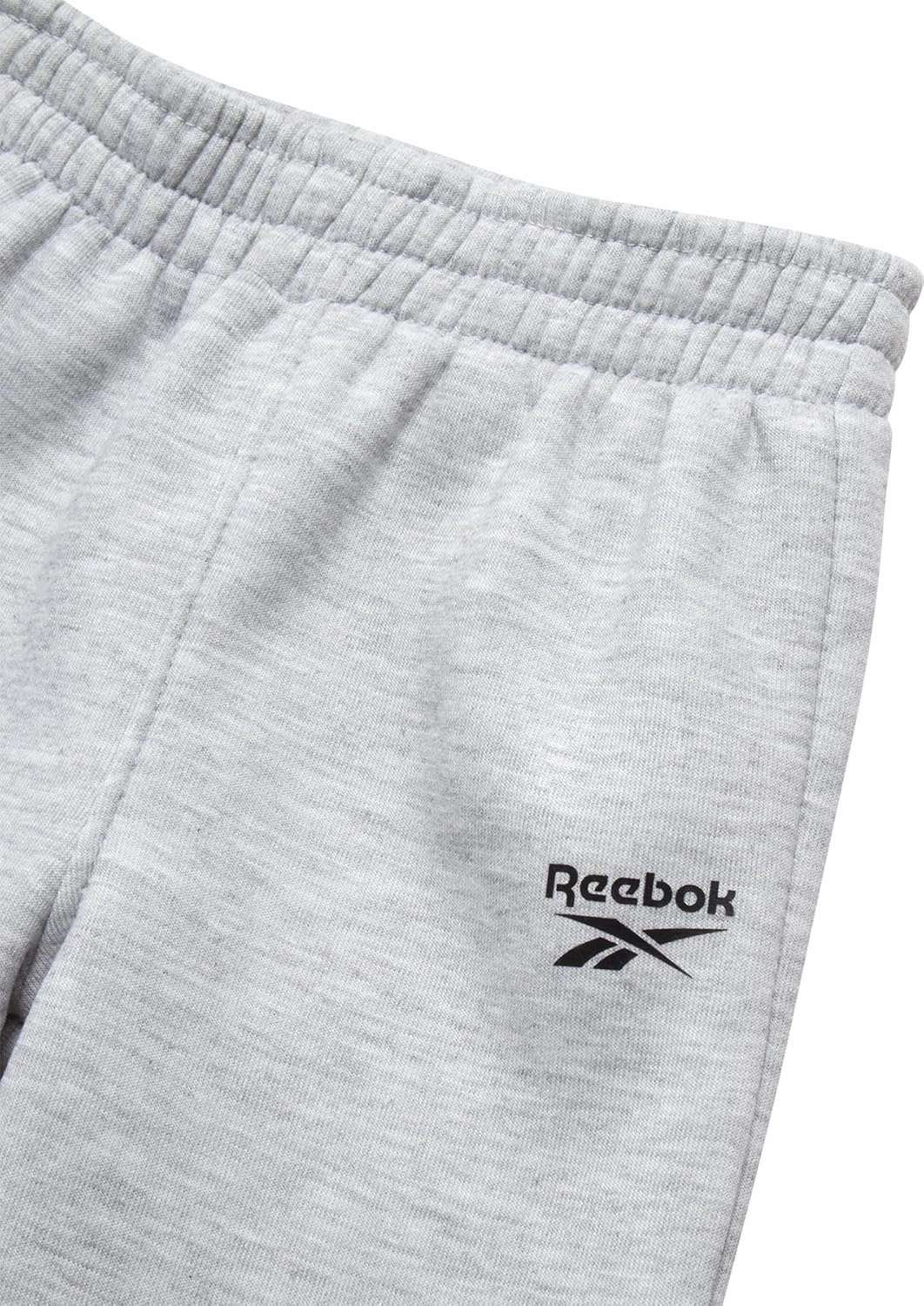 Reebok Toddler Boys' Sweatsuit Set - 2 Piece Active Fleece Hoodie Sweatshirt and Jogger Sweatpants Set for Boys (Sizes: 2T-7)