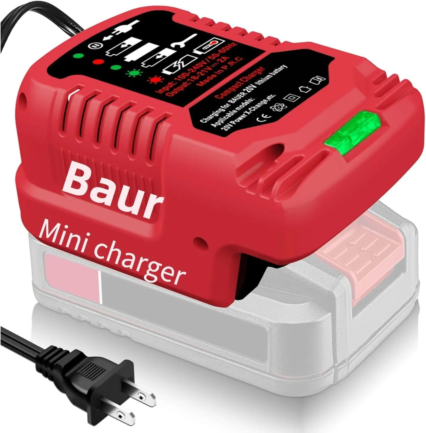 Replacement for Bauer 20V Battery Charger