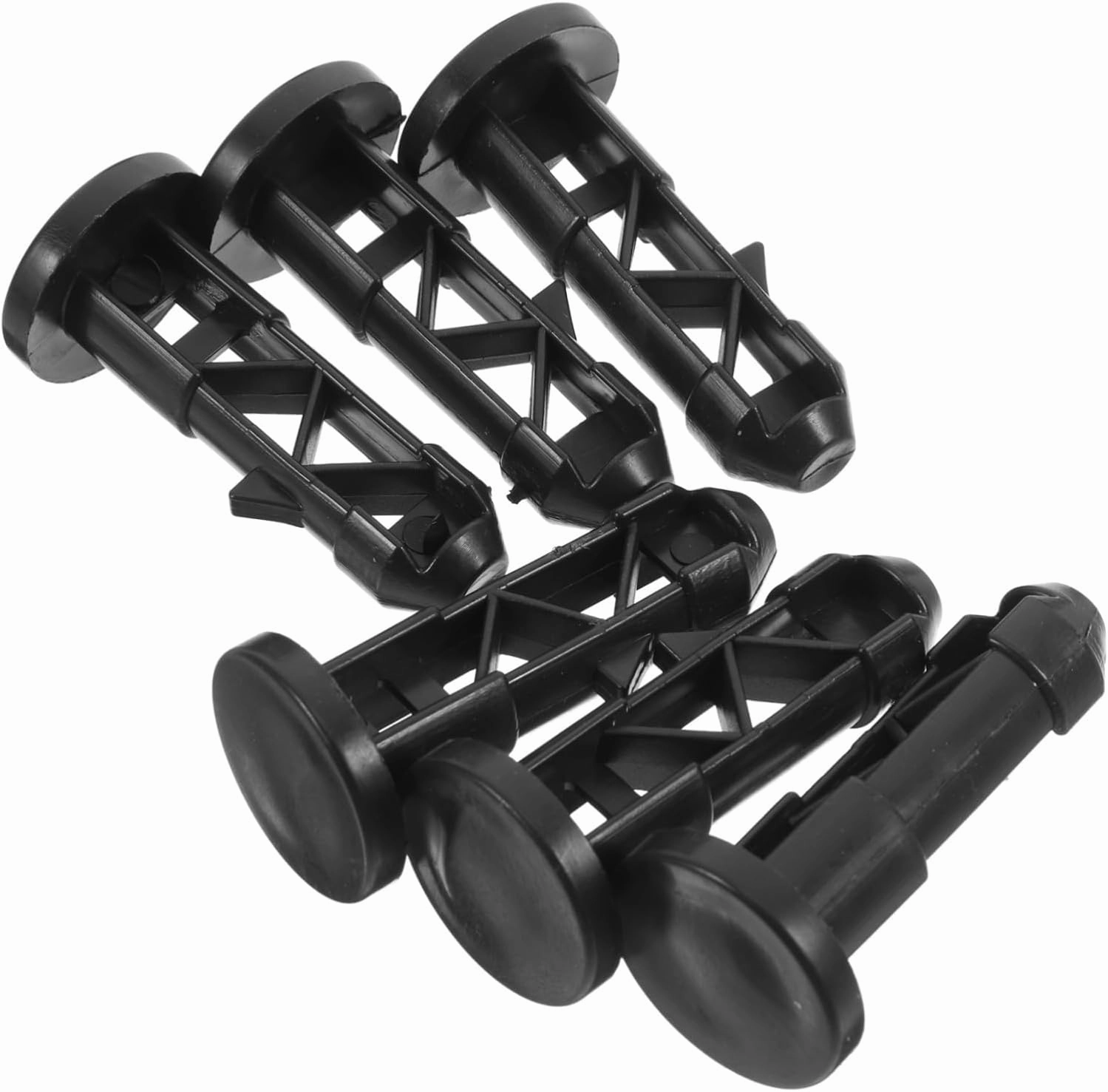 Replacement Parts for Trash Cans 6pcs Trash Can Lid Locks Universal Fit for Outdoor Trash Bins and Commercial Waste Bins