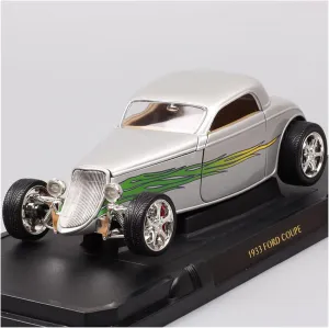 Resin Car Vehicle Model Fit for Ford 1933 1 18 Retro Alloy Convertible Classic Sports Car Model Adult Collection Decoration Festive Deluxe Gift (Size : A)