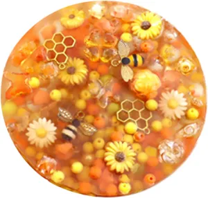 Reusable Picky Fidget Pad Skin Picking Fidget Toys REmeltable Picking Pads Bee Themed for Adults with Skin Picking Anxiety Trichotillomania Dermatillomania ADHD