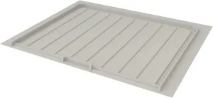 Rev-A-Shelf Gray Flexible Drip Tray For Sink Base 27" - 30"