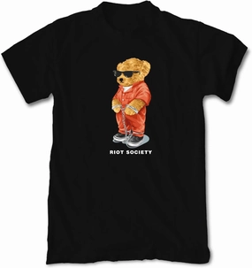 Riot Society Men's Short Sleeve Graphic and Embroidered Fashion T-Shirt