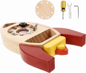 Rocket Space Screw Toy Interactive Busy and Girls Accessory Boys and Girls Supply Fine Motor Toy Set