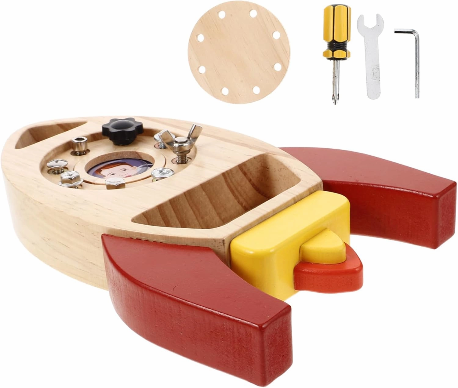 Rocket Space Screw Toy Interactive Busy and Girls Accessory Boys and Girls Supply Fine Motor Toy Set