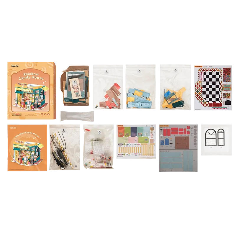 Rokr Puzzles DIY 3D Candy House