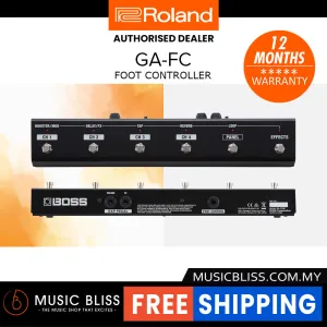Roland GA-FC Foot Controller – Multi-Channel Switch for Katana, Blues Cube & GA Series Amps