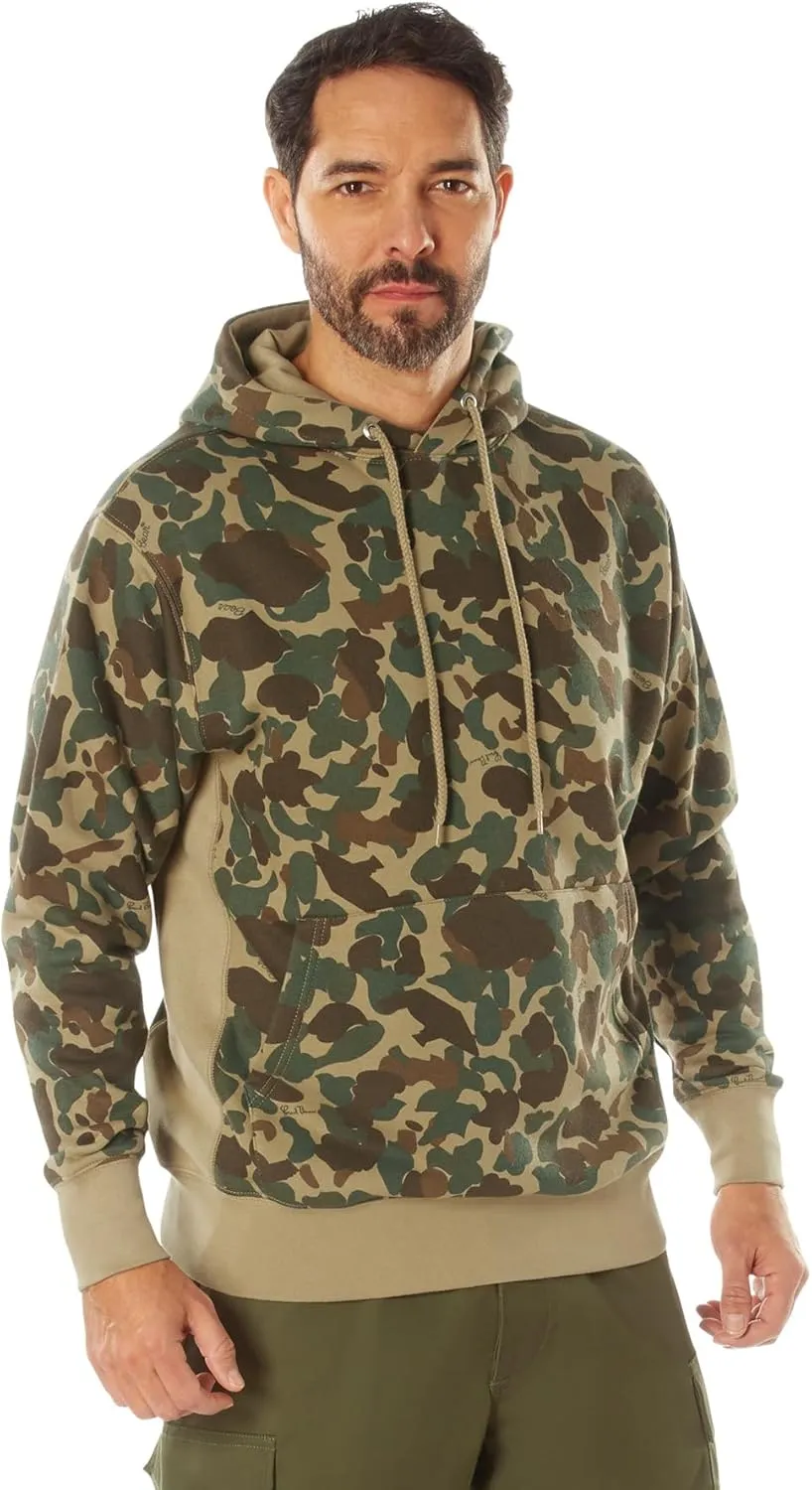 Rothco X Bear Archery Fred Bear Camo Every Day Hoodie – Camouflage Pullover Hooded Sweatshirt