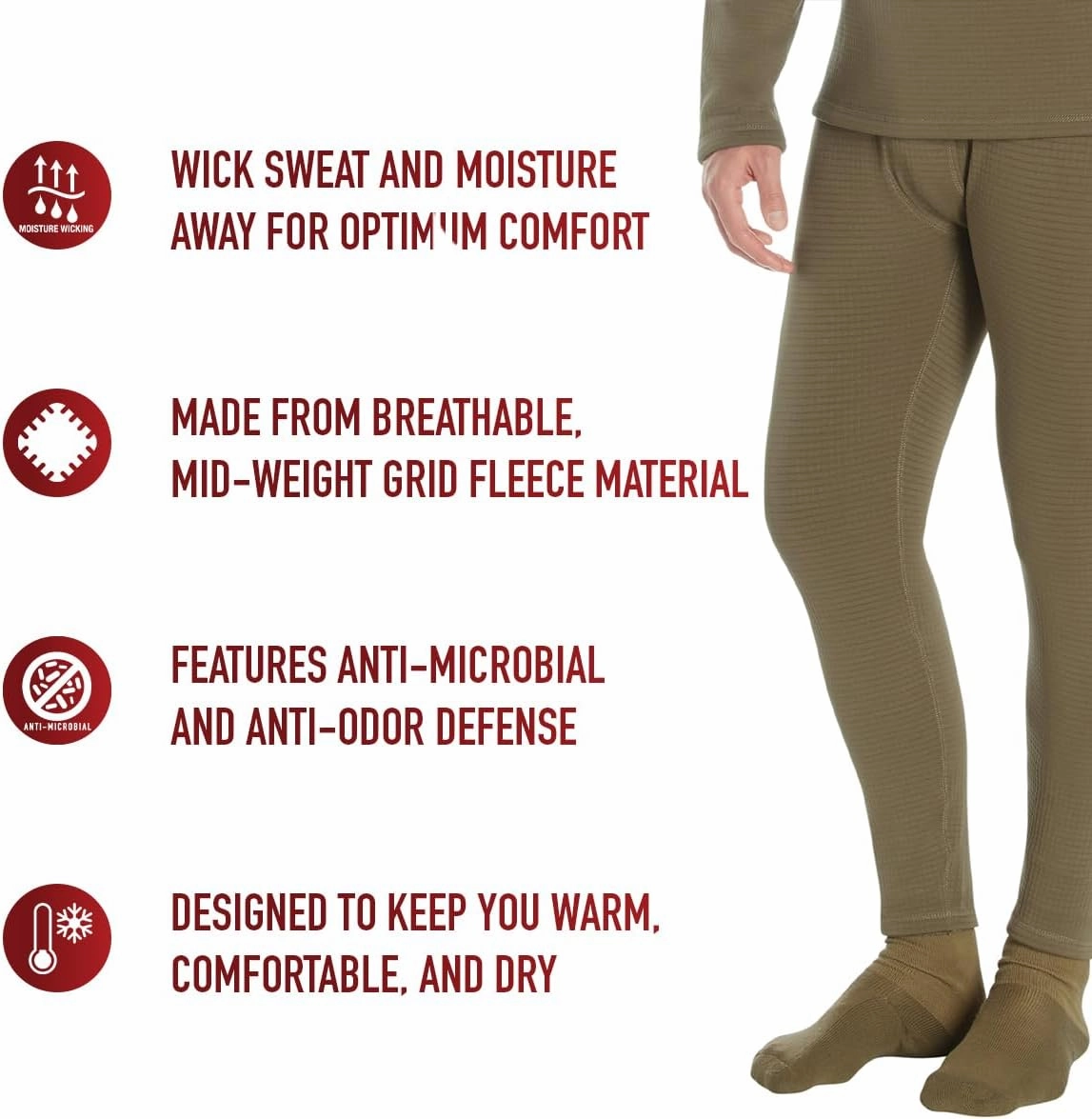 Rothco Gen III Level II Underwear Bottoms
