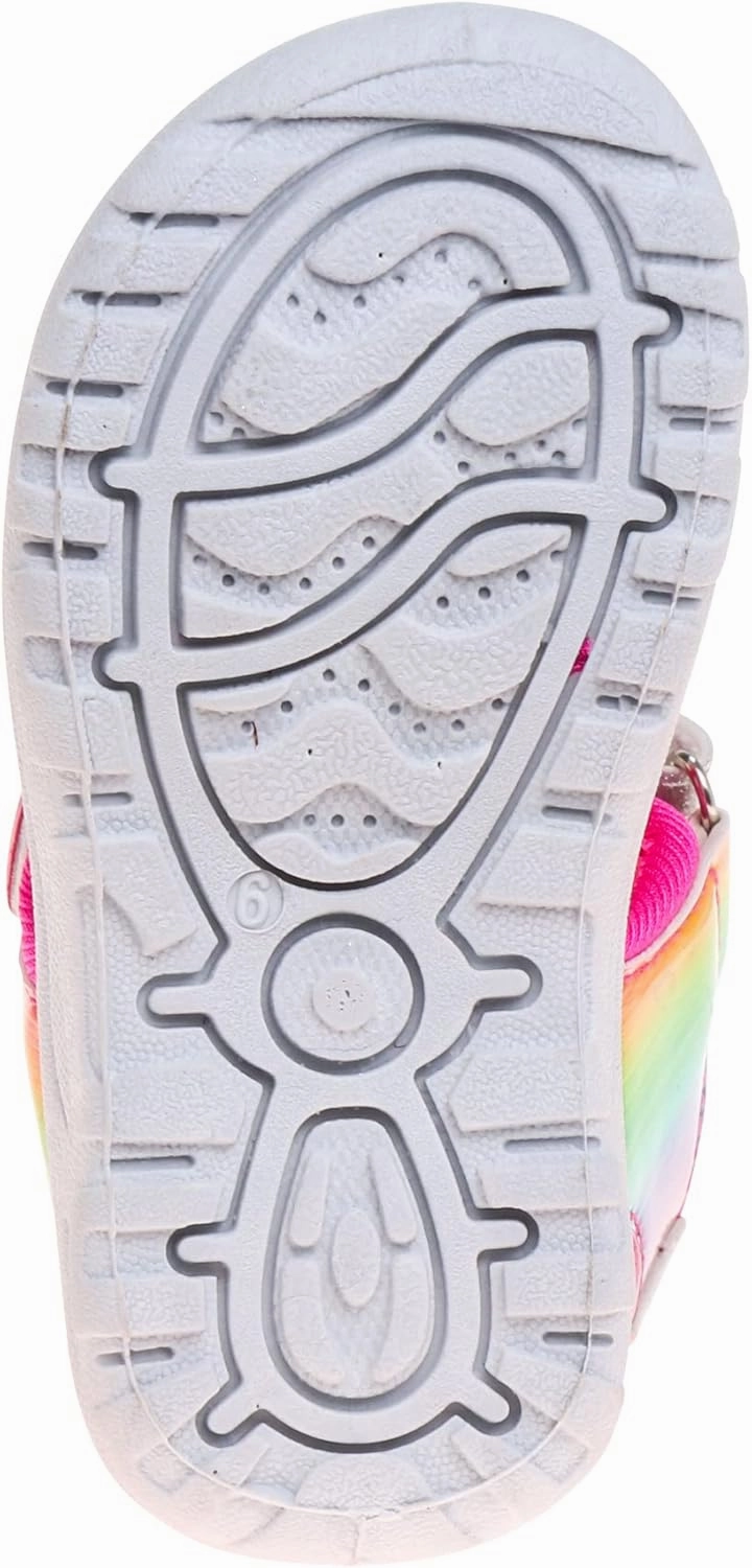 Rugged Bear Girls Sport Active Summer Open Toe Sandals (Toddler)
