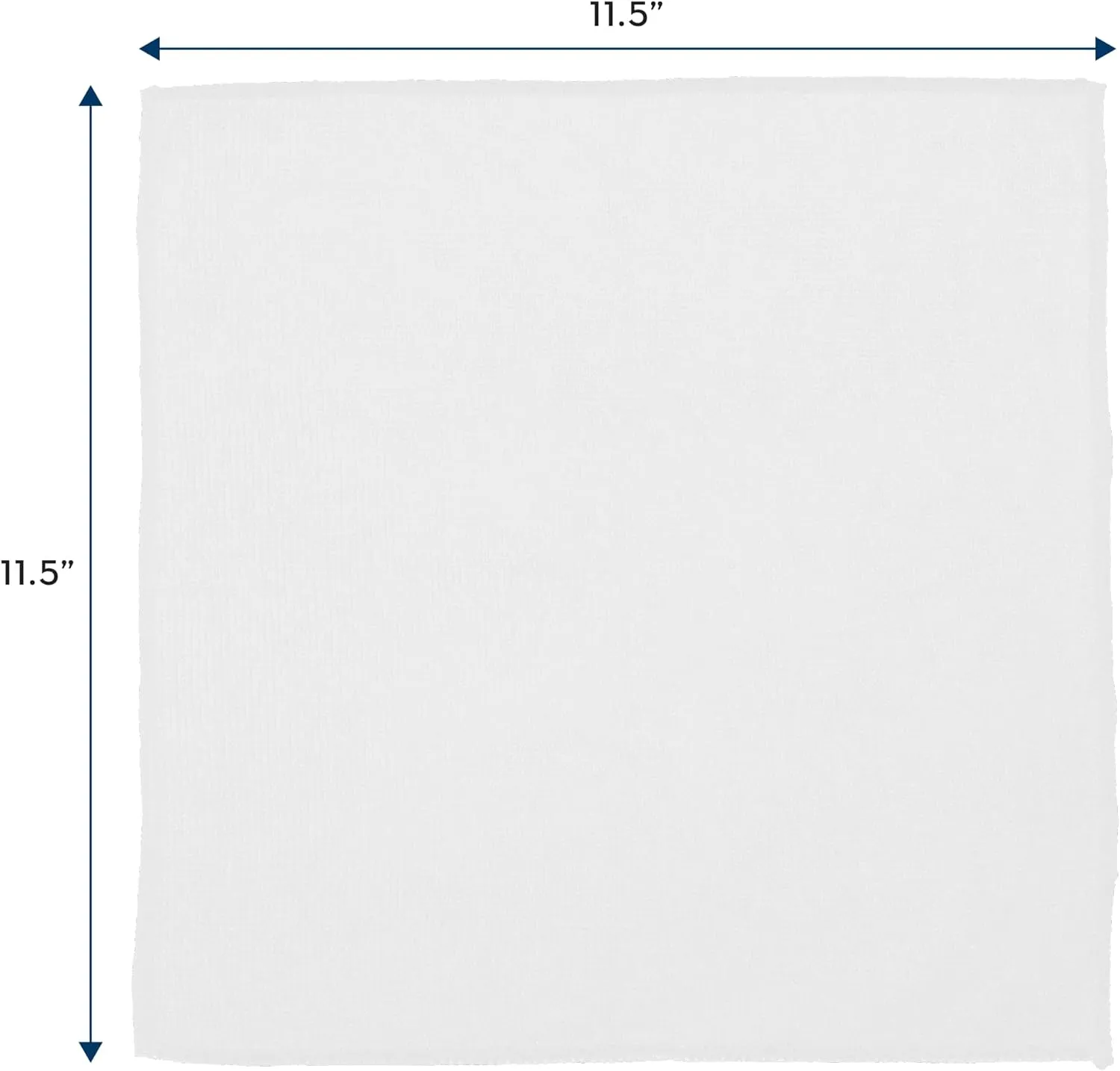S&T INC. 50 Pack Microfiber Cleaning Cloth, Bulk Towels for Home, Reusable Microfiber Towels for Cars, Cleaning Rags, White, 11.5 Inches x 11.5 Inches, 50 Count