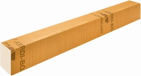 Schluter Kerdi Board Prefabricated Waterproof Shower Curb - Ideal for New Constructions or Bathroom Renovations - 48-Inch Length, Lightweight, Load Bearing, Easy Installation - KBSC1151501220