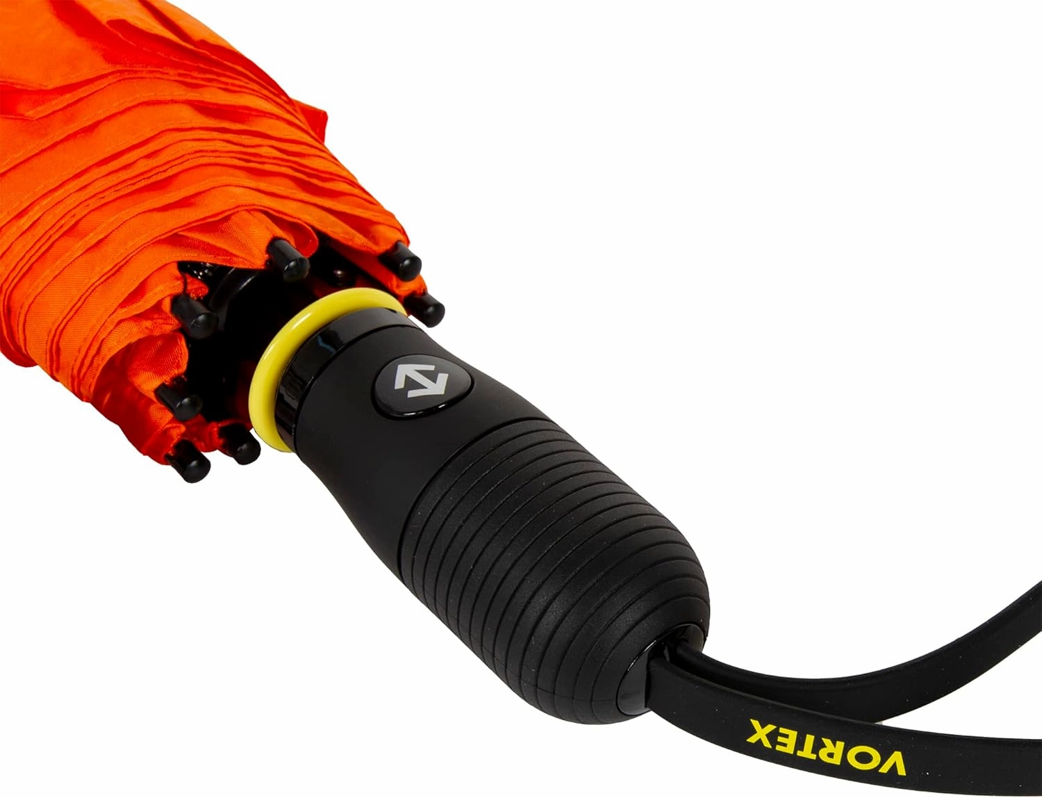 ShedRain Vortex Compact Umbrella, Folds to 11", 43" Arc, One-Hand Operation, Windproof up to 75 mph