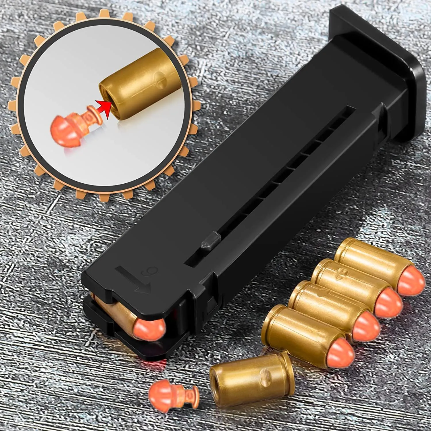 Shell Ejecting Toy Gun, Beretta Model 92 Automatic Pull Back Action Shooting Education Model Toy for Kids Gifts