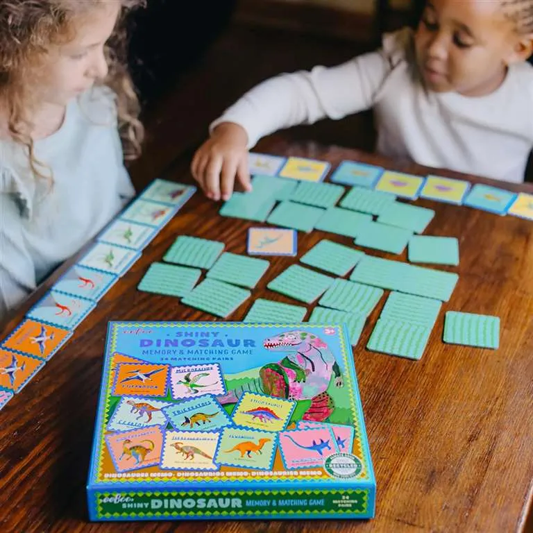 Shiny Dinosaur Matching Game