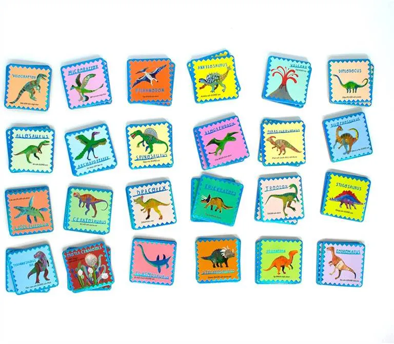 Shiny Dinosaur Matching Game
