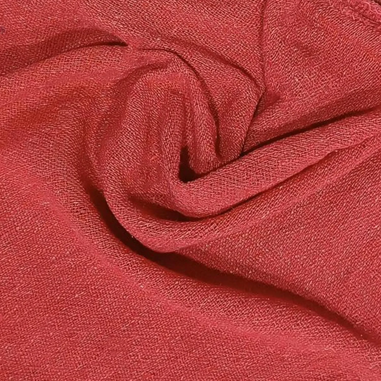 Shop Towels - Bulk Cleaning Towel in a Bag, Mechanic Cotton Wipes for Car Maintenance, Auto Mechanics & Garage, Wipe Grease & Oil, Machine Wash & Reusable (Red, 25-Pack)