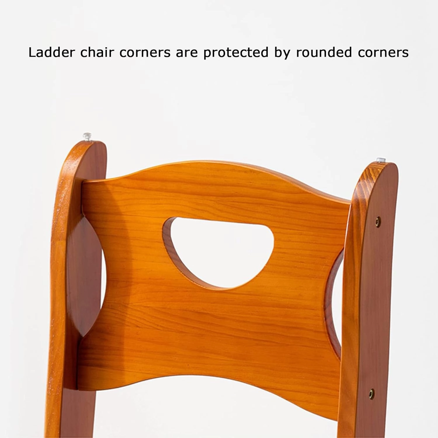 SHU 4-Step Pedal Ladder Multifunctional Solid Wood Chair Bearing 150kg Stable Climbing Ladder, Five Colors are Available (Color : Grey Color)