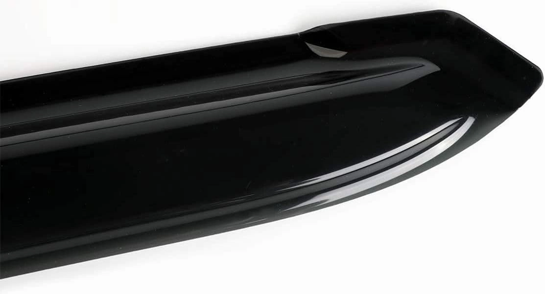 Side Window Wind Deflector, 4pcs Out-Channel Tape-On Nice Rain Guards Set, Window Visor fit for 2002-2006 Mitsubishi Lancer 94229