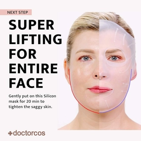 Silicone Skin Mask | Face Lifting Double Chin Reducer | V Line Lifting | Under Eye Mask | Forehead Wrinkles Treatment | Korean Skin Care