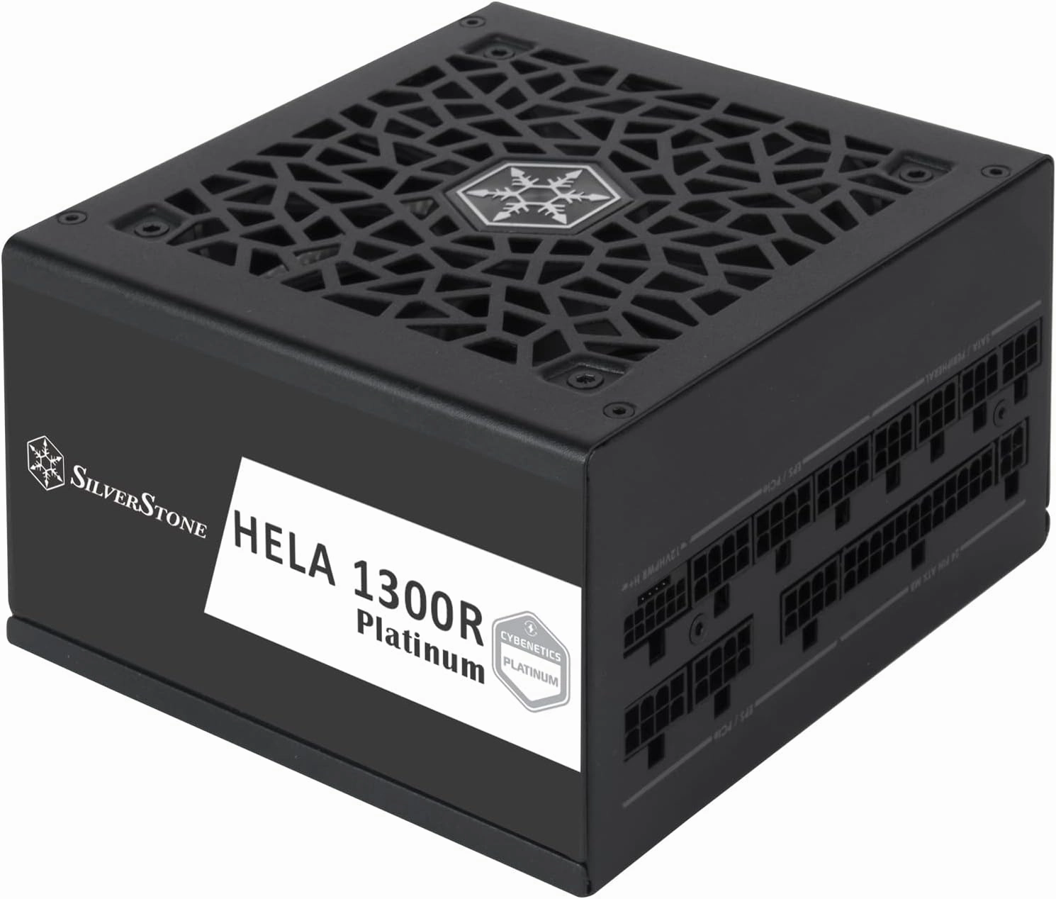 SilverStone Technology HELA 1300R Platinum ATX 3.0 / PCIe Gen 5 1300W Fully Modular Power Supply with Compact Dimensions, SST-HA1300R-PM