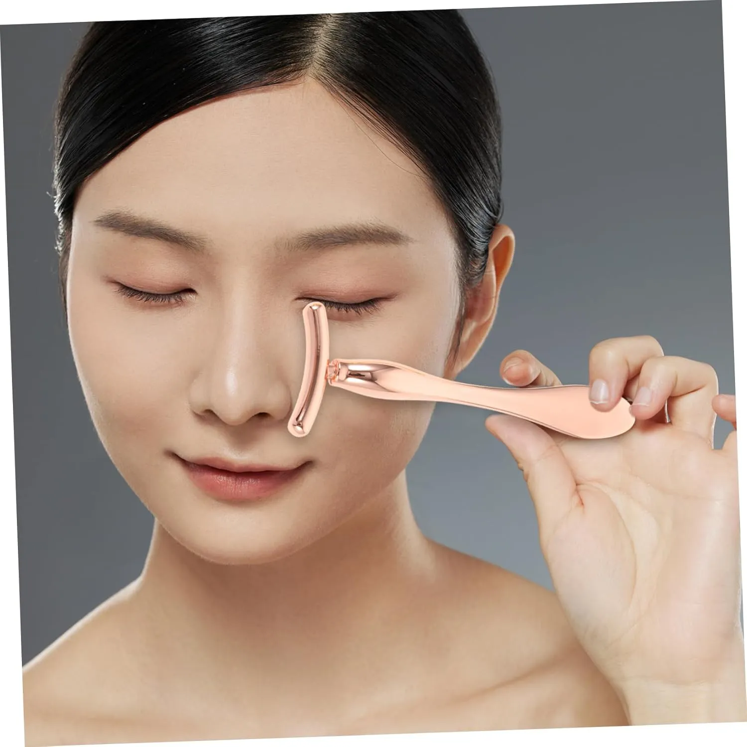 SOIMISS Eye Massage Stick Set Beauty Tools for Women Facial Mask Spoon Double-end Roller Easy to Use
