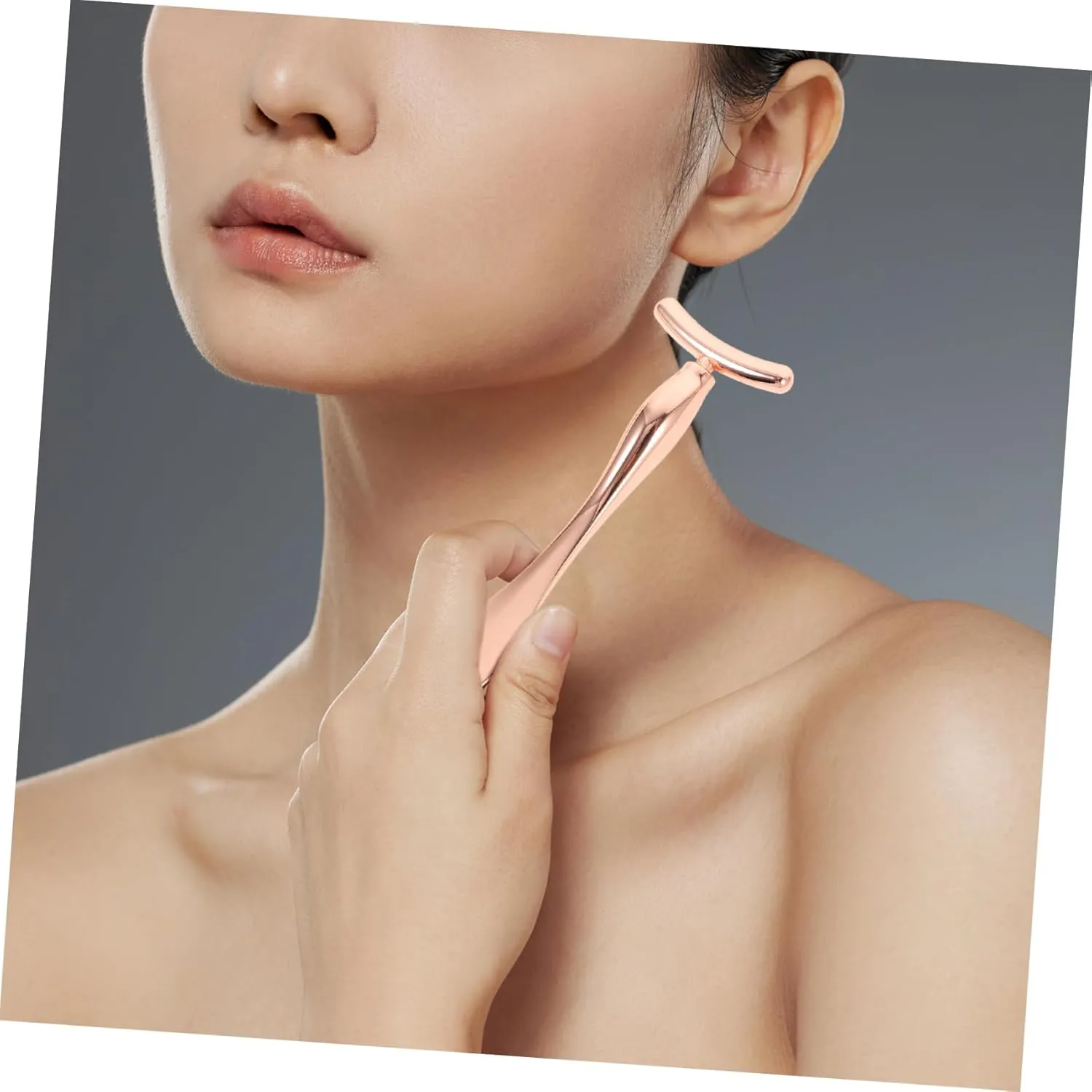 SOIMISS Eye Massage Stick Set Beauty Tools for Women Facial Mask Spoon Double-end Roller Easy to Use