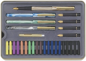 STAEDTLER calligraphy pen set, ideal for all skill levels, 899 SM5, Assorted, 33 Piece Set