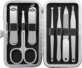 Stainless Steel Nail Clipper Set 7 Pieces Home Nail Scissors Nail Clippers Manicure Tools
