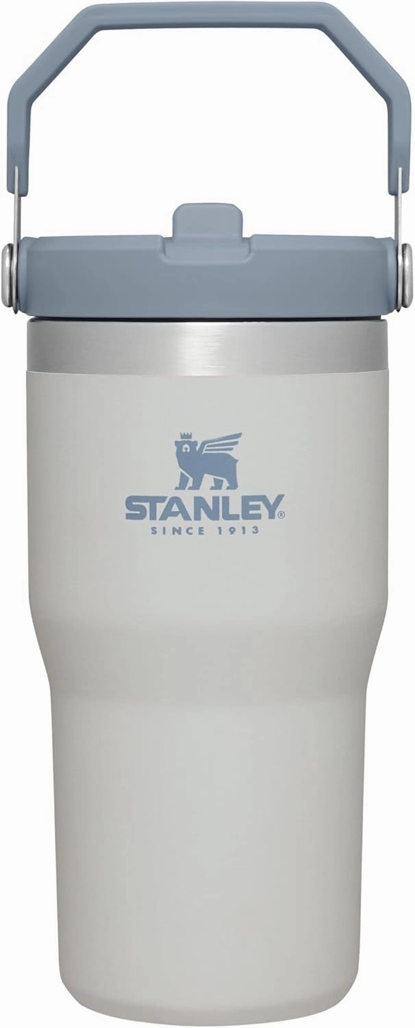 STANLEY IceFlow Stainless Steel Tumbler - Vacuum Insulated Water Bottle for Home, Office or Car Reusable Cup with Straw Leak Resistant Flip Cold for 12 Hours or Iced for 2 Days