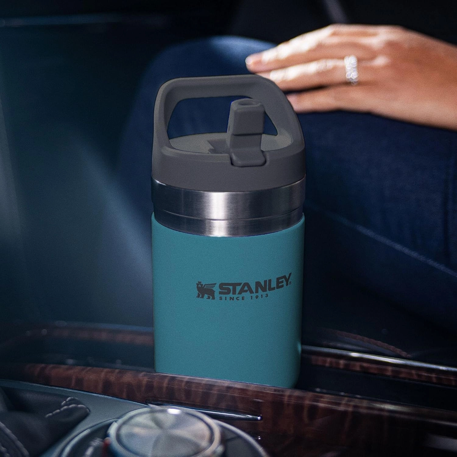 Stanley IceFlow Stainless Steel Tumbler with Straw - Vacuum Insulated Water Bottle for Home, Office or Car - Reusable Cup with Straw Leakproof Flip - Cold for 12 Hours or Iced for 2 Days