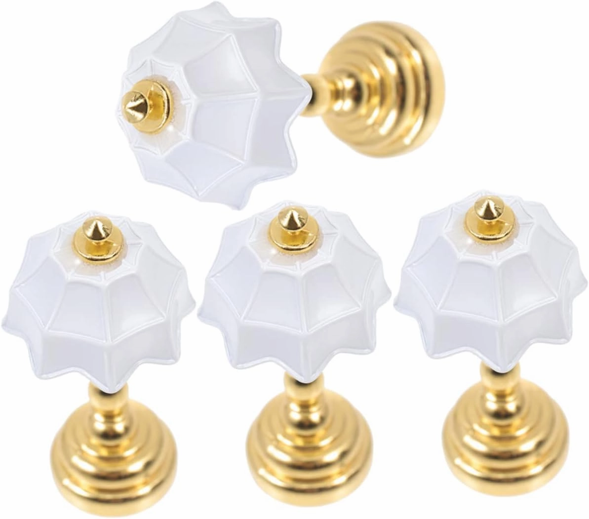 STOBOK 12pcs Miniature Desk Lamp Landscape Lighting for Dollhouse Decor Realistic Mini House Table Lamp Ornament for Boys and Girls Miniature Furniture Collection