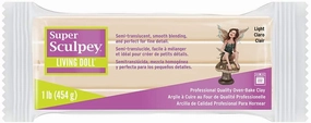 SUPER SCULPEY LIVING DOLL - LIGHT, 1 LB.