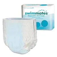 Swimmates Adult Bowel Containment Swim Brief Pull On Small Reusable, 2844 - Pack of 22