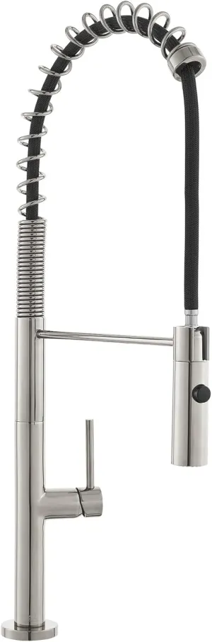 Swiss Madison SM-KF72BN Chalet Single Handle, Pull-Down Kitchen Faucet in Brushed Nickel