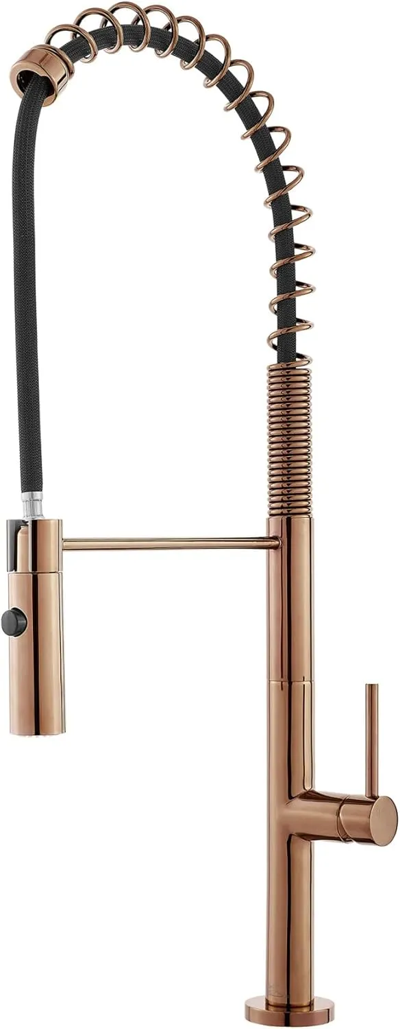 Swiss Madison SM-KF72BN Chalet Single Handle, Pull-Down Kitchen Faucet in Brushed Nickel