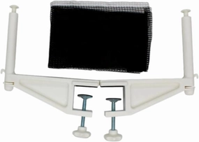Table Tennis Net Set Pong Mesh Rack Portable Quick Setup Practice Pong Screw Clamp Net for Game Outdoor Home Travel