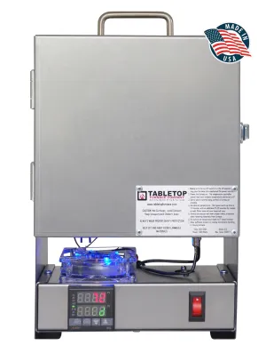 TableTop RapidFire Furnace - Stainless Steel