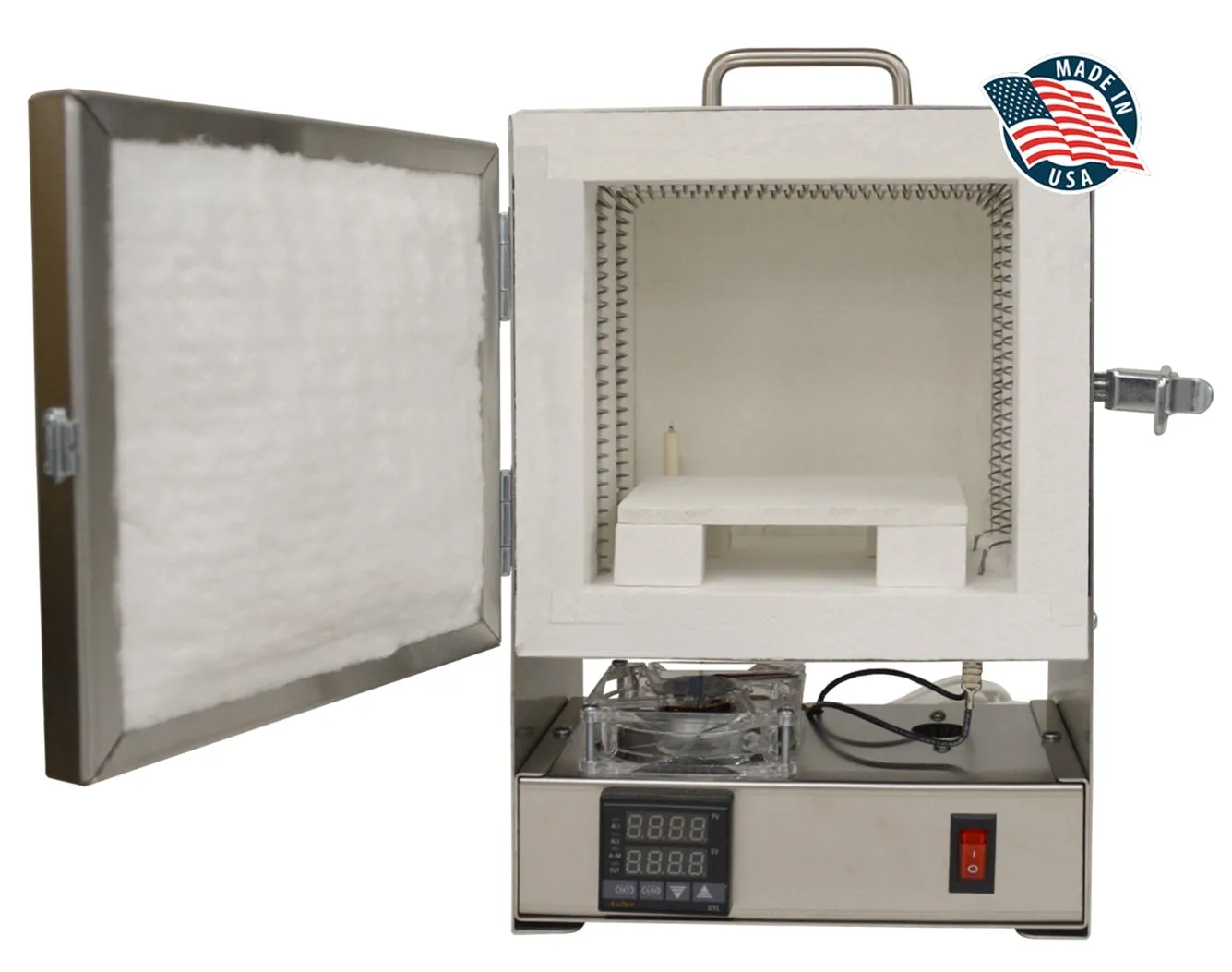 TableTop RapidFire Furnace - Stainless Steel