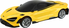 Taiyo: McLaren 765LT RC - Yellow - 1:18 Scale Car, 2.4Ghz Remote Controlled Vehicle, Controller, Battery Operated Sports Car, Model Replica, Licensed