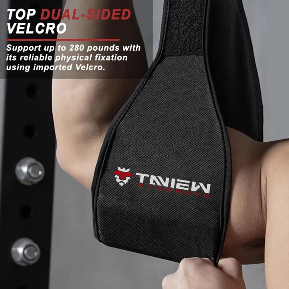 TAVIEW Ab Slings Straps Portable for Pull Up Bar Hanging Leg Raiser Fitness