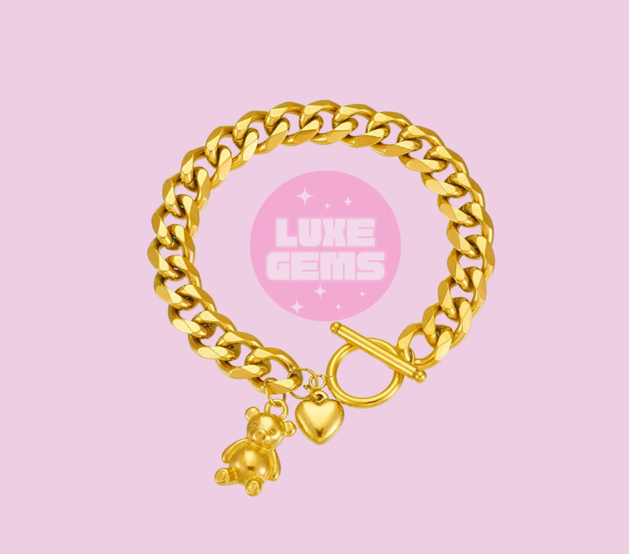Teddy Treasure Chain Bracelet