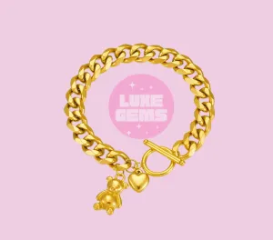Teddy Treasure Chain Bracelet