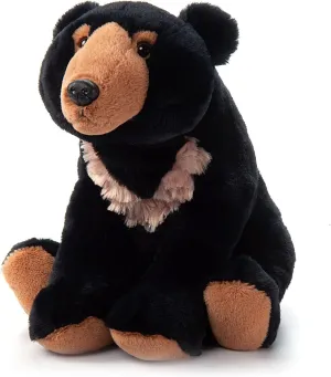 The Petting Zoo Sun Bear Stuffed Animal Plushie, Gifts for Kids, Wild Onez Rainforest Animals, Sun Bear Plush Toy, 12 inches