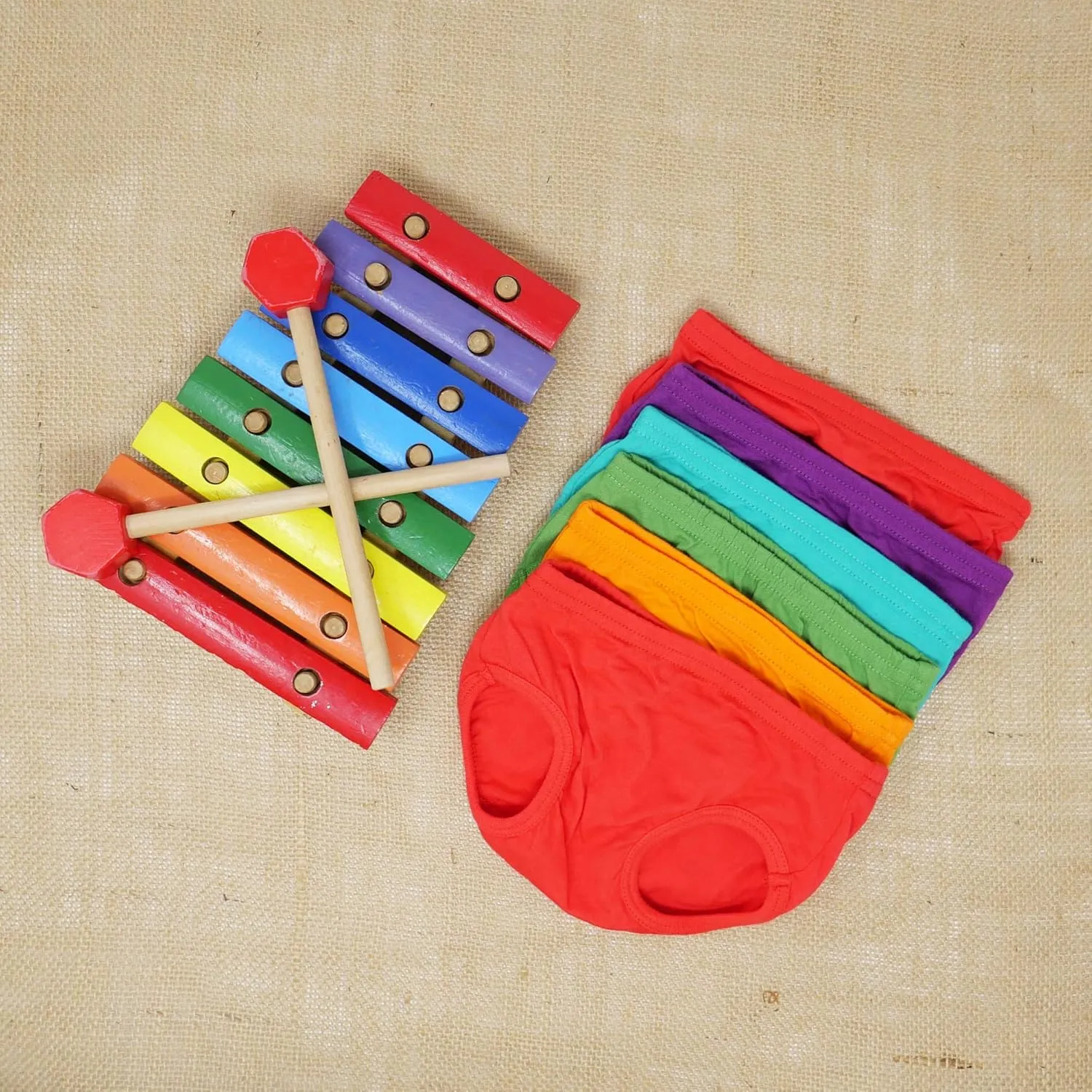 Tiny Undies Small Baby Underwear, Unisex, 3-pack