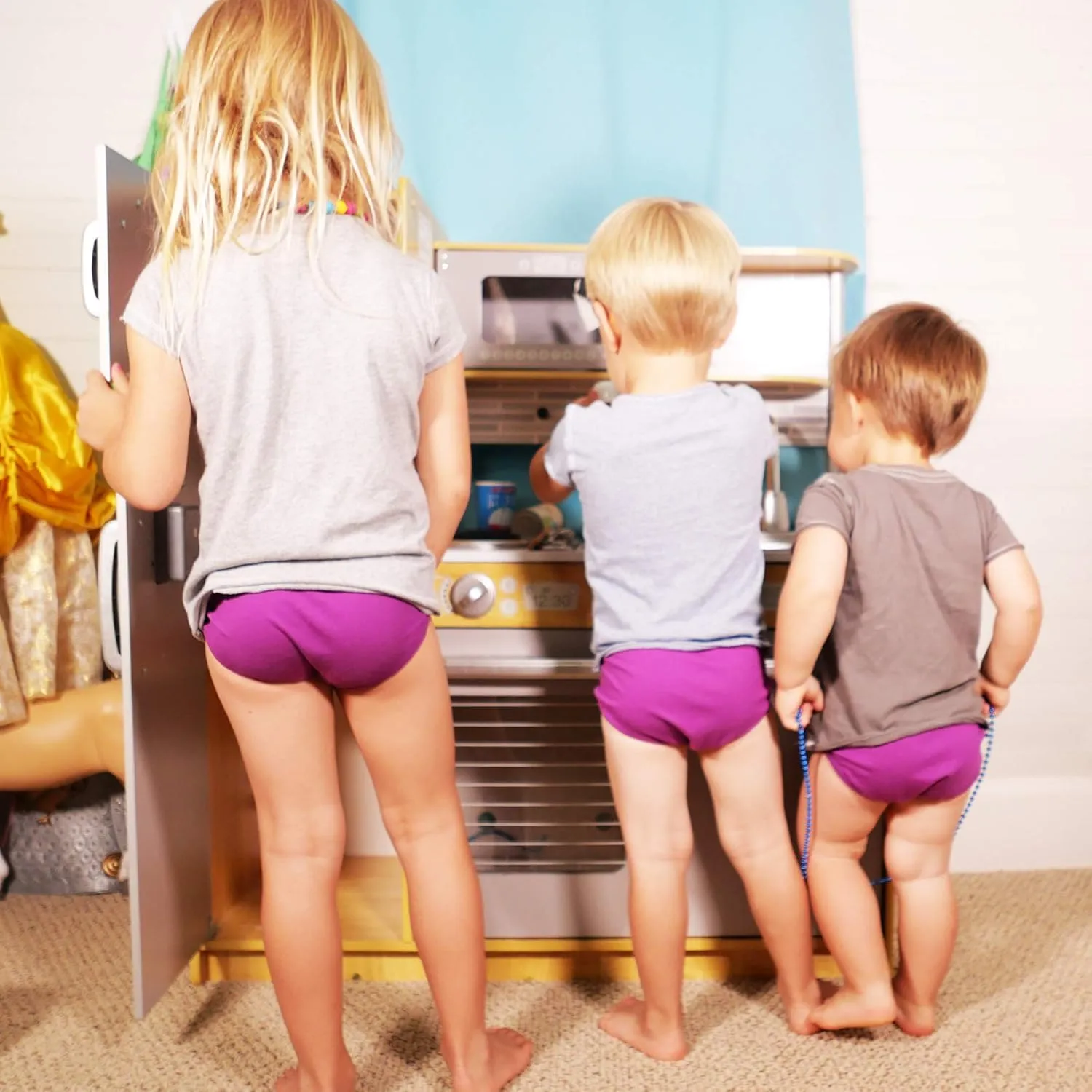 Tiny Undies Small Baby Underwear, Unisex, 3-pack