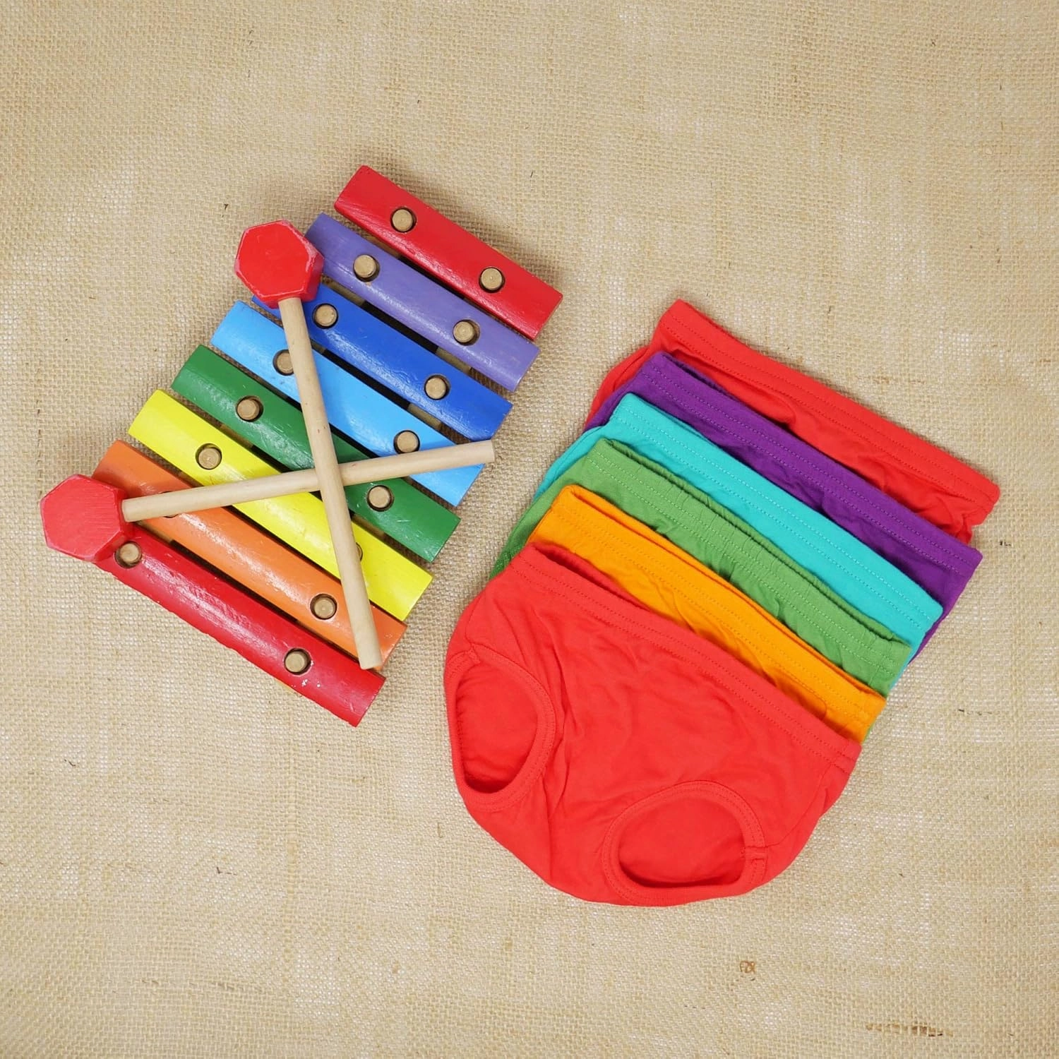 Tiny Undies Small Baby Underwear, Unisex, 3-pack