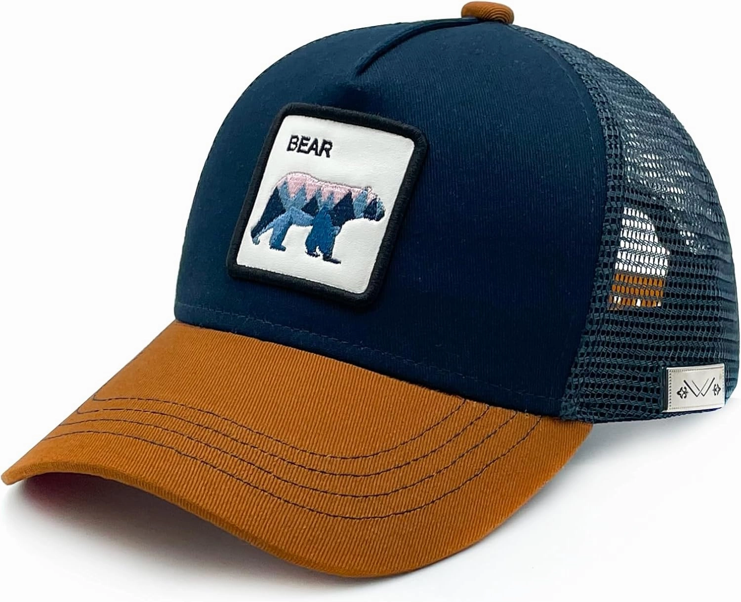 Toddler Trucker Hats for Boys and Girls Mesh Snapback Baseball Cap for Kids Ages 2-6