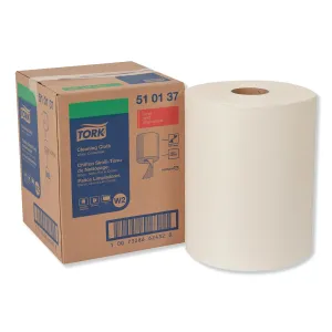 Tork® Cleaning Cloth, 12.6 X 10, White, 500 Wipes/carton
