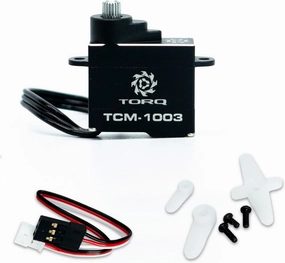TORQ TCM-1003 Coreless Titanium Gear 7g Micro Digital Precision Servo for Mini-Z